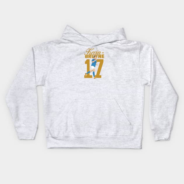 Kebin de Bruyne Kids Hoodie by kindacoolbutnotreally